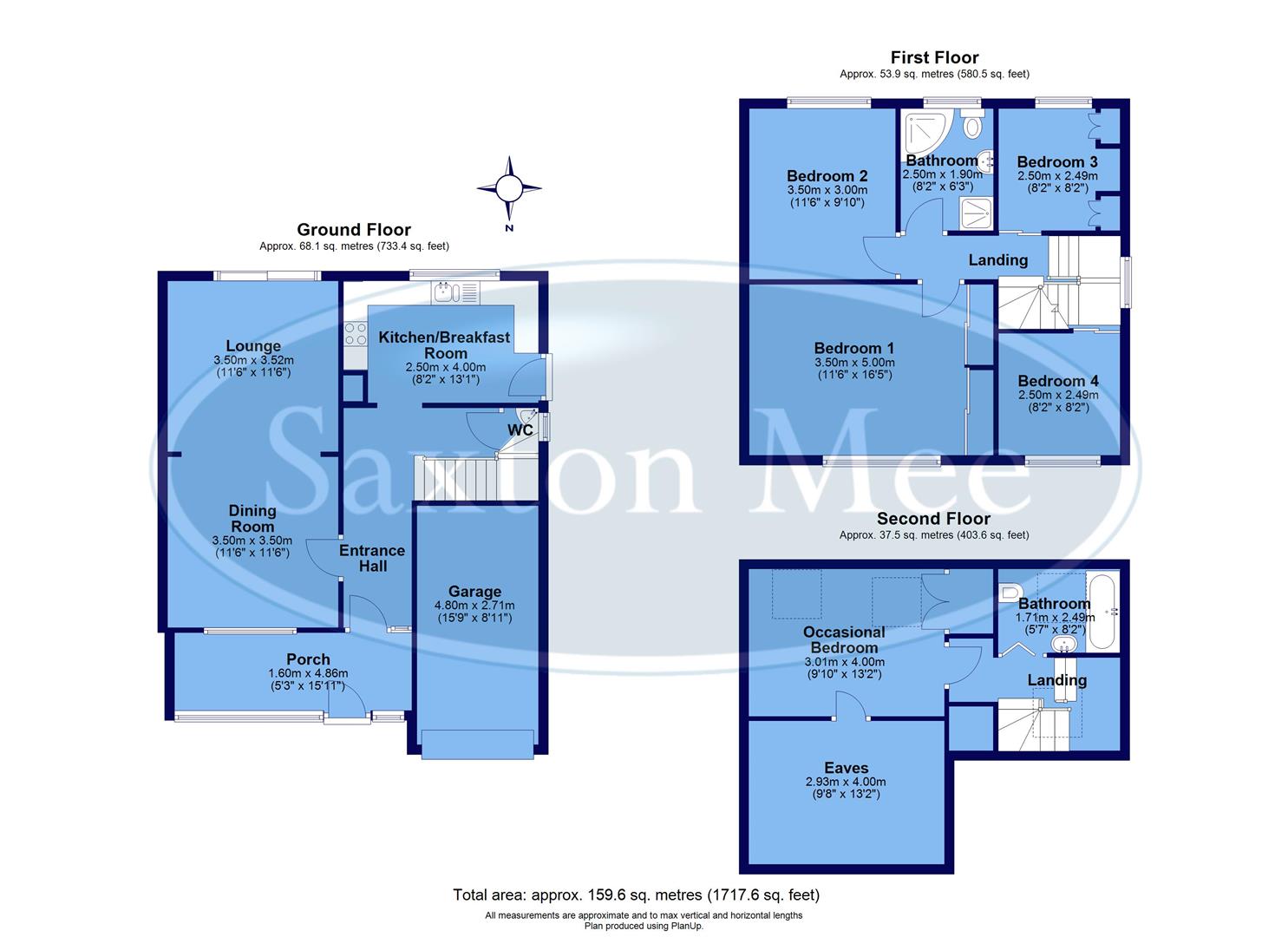 85, Oldfield Road, Sheffield floorplan