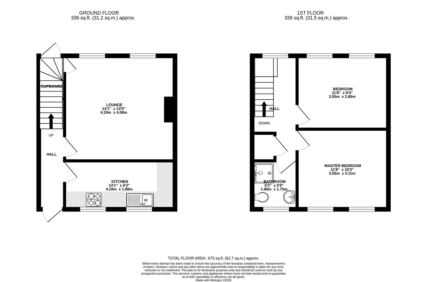 6, Lime Avenue, West Drayton floorplan
