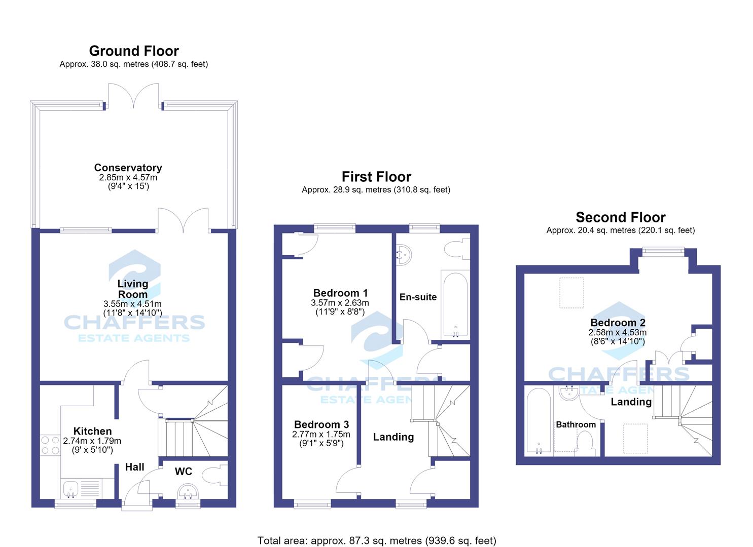 8, Woodman Court, Shaftesbury floorplan