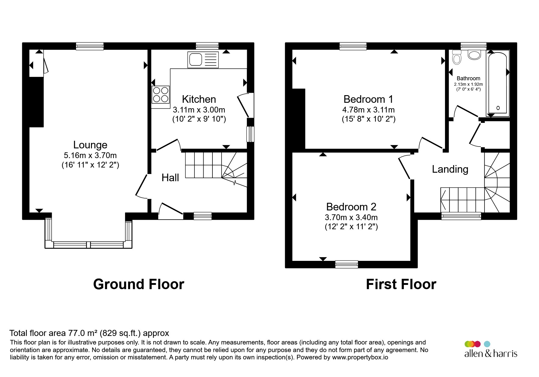 787, Anniesland Road, Glasgow floorplan