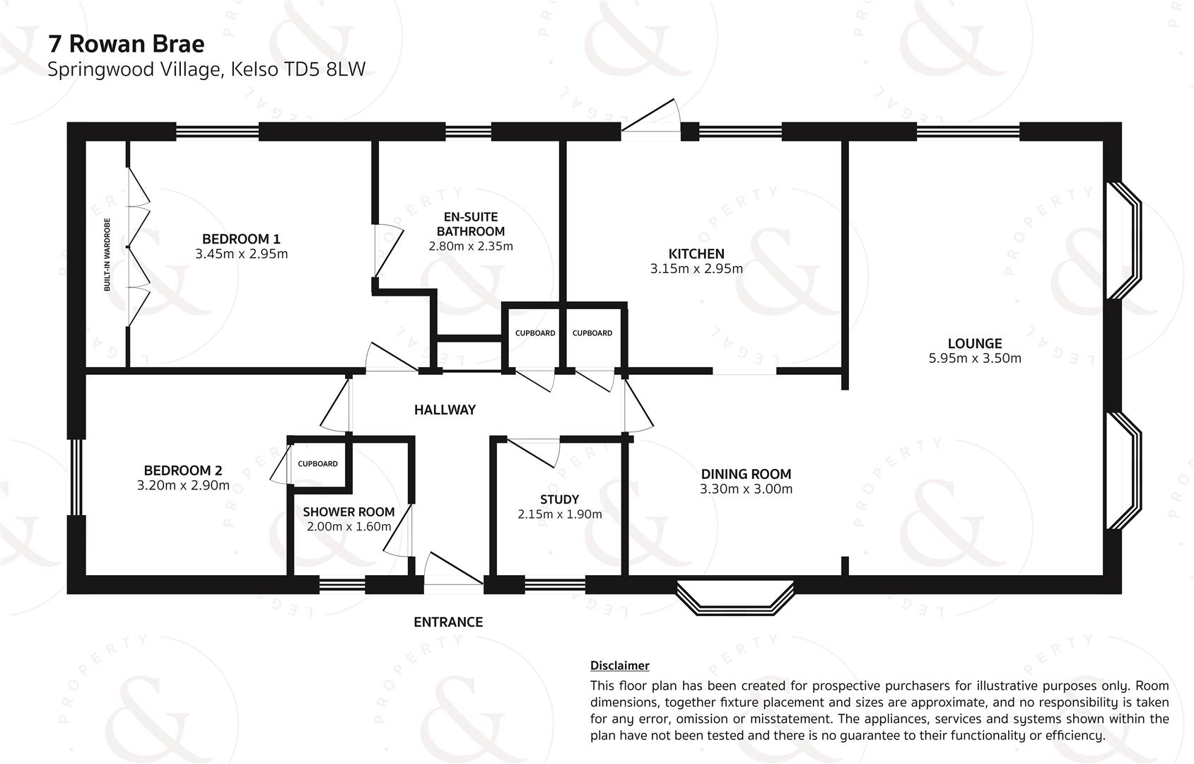 Rowan Brae, Kelso floorplan