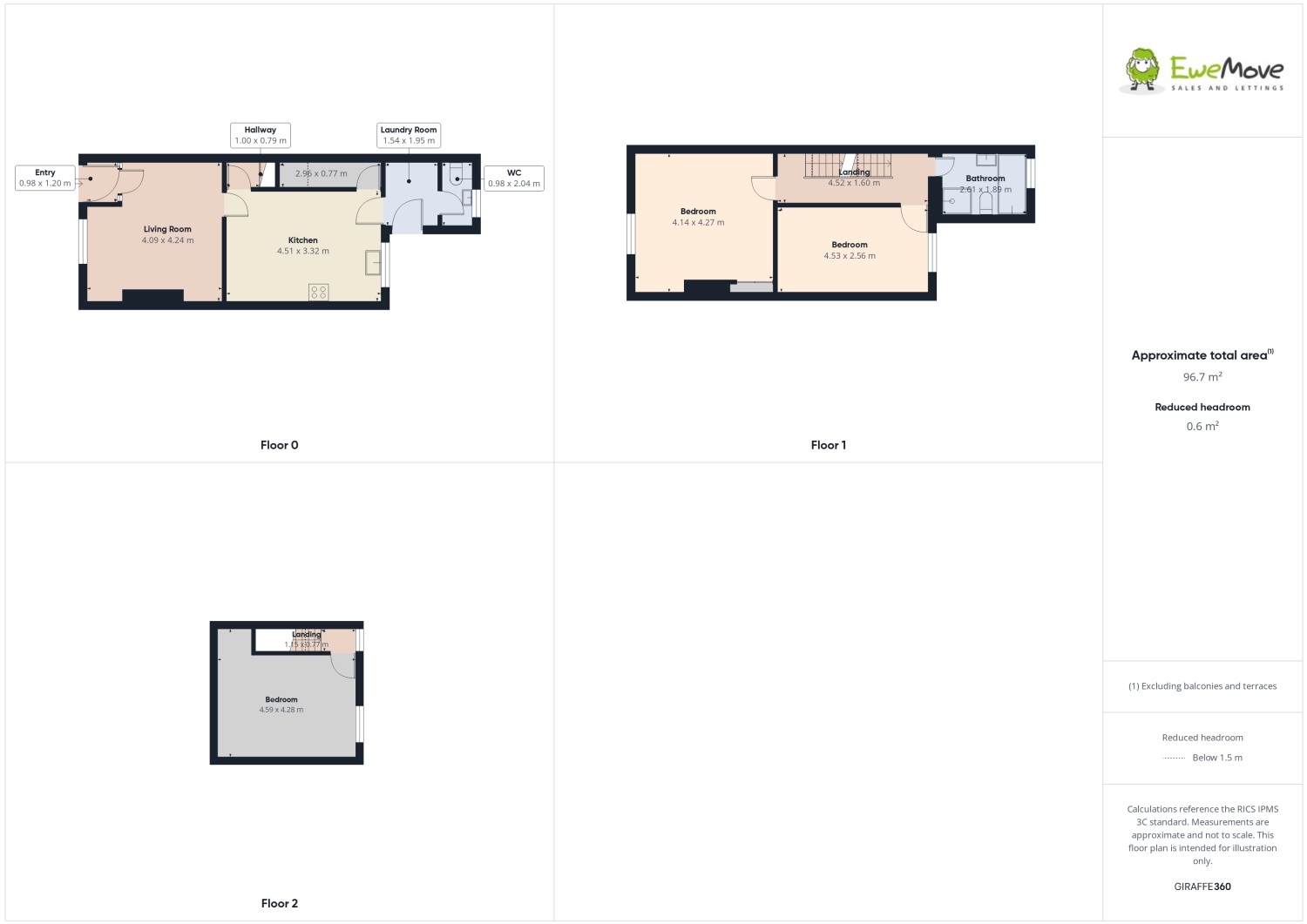 18, Russell Street, Dukinfield floorplan