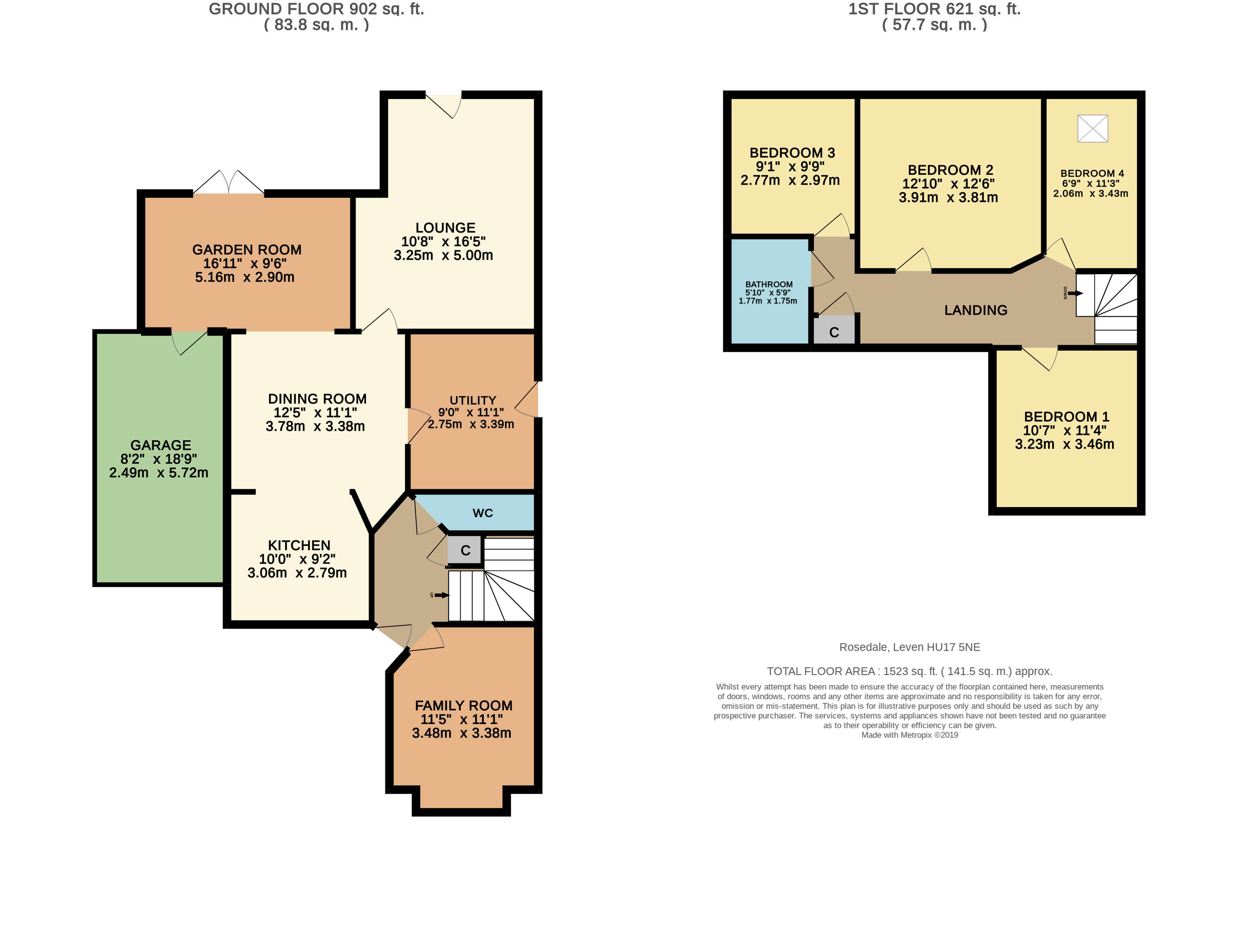 4 bed detached house for sale in Rosedale, Leven, Beverley, East