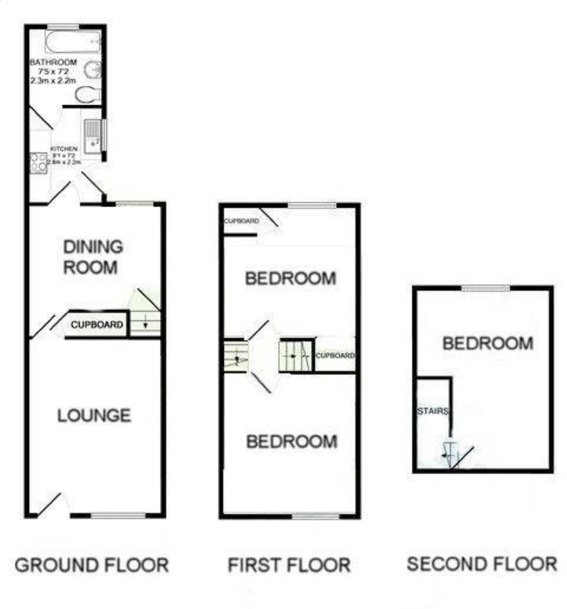 3 Bedrooms Terraced house to rent in Lord Haddon Road, Ilkeston, Derbyshire DE7