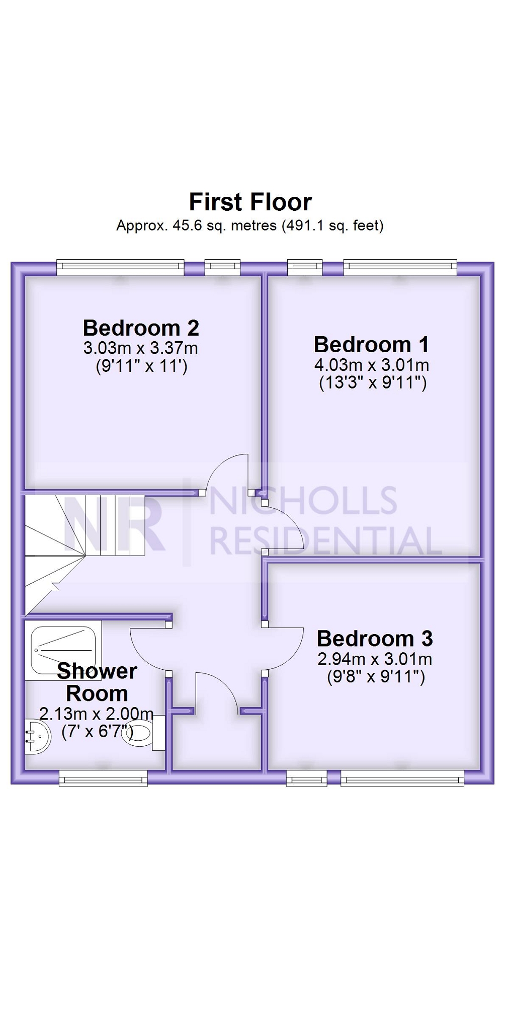 Angus Close, Chessington, Surrey. KT9, 3 bedroom property to rent