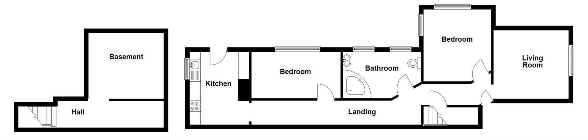 Flat 1, 3 Greenhill Road, Birmingham floorplan