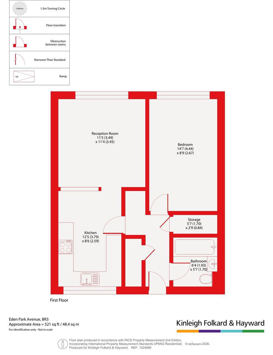 227, Eden Park Avenue, Beckenham floorplan
