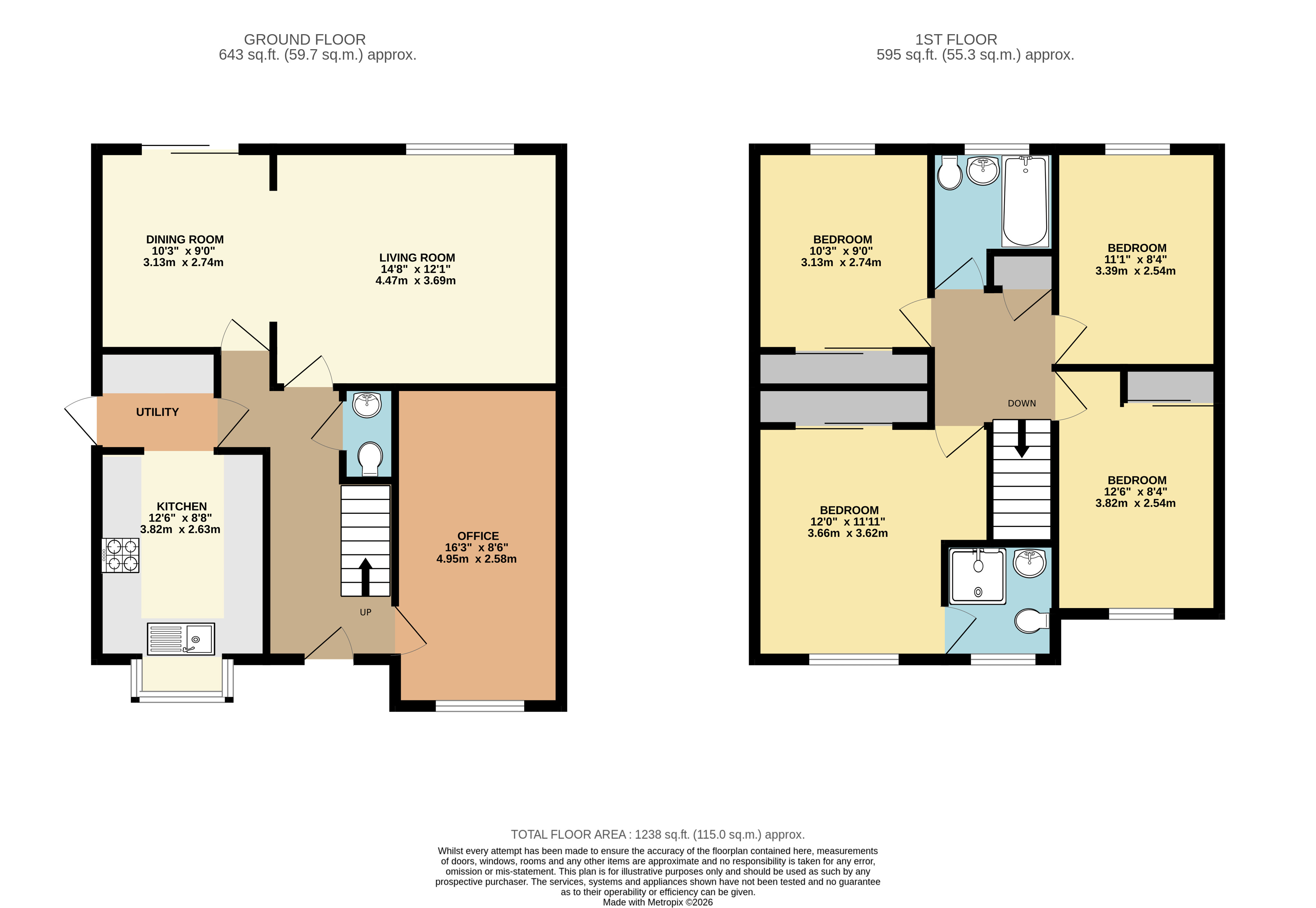 9, Maxham, Milton Keynes floorplan