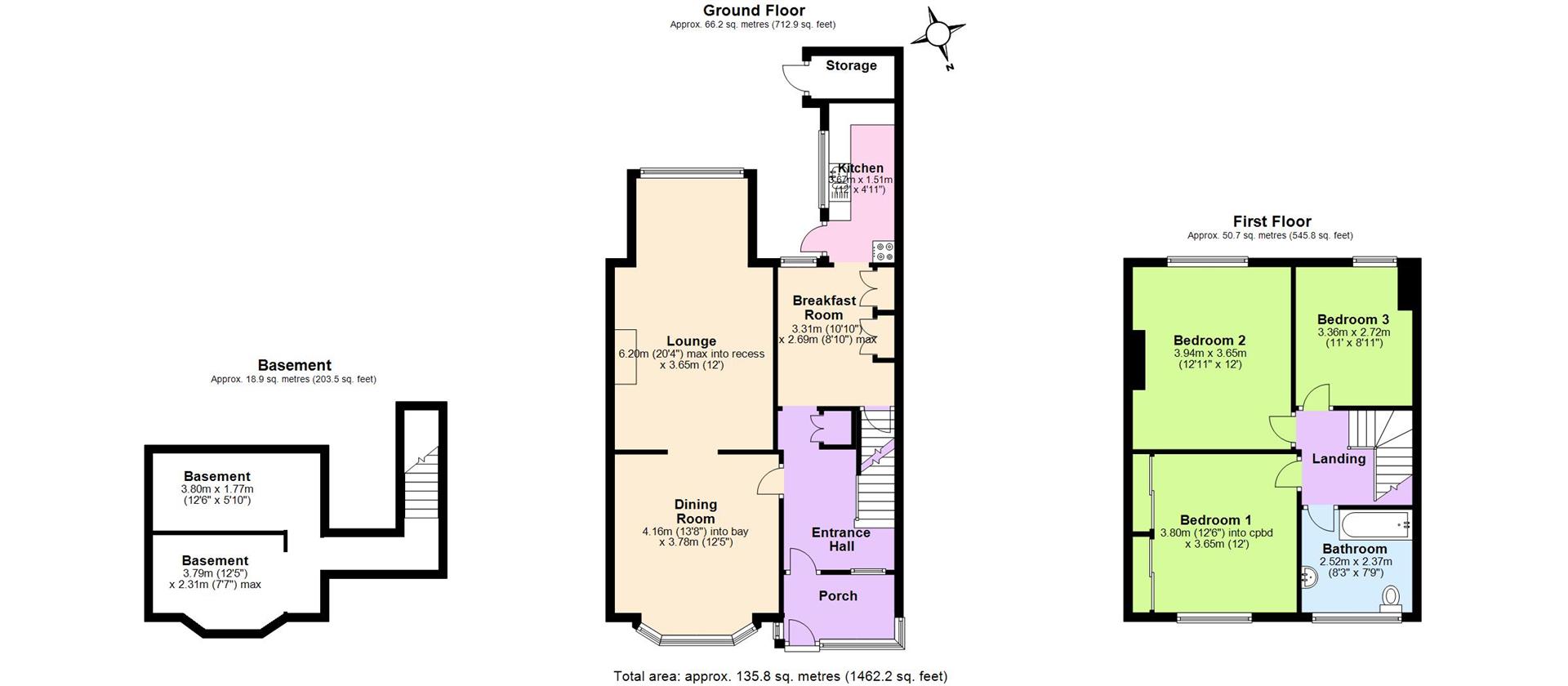 3 Bedrooms Semi-detached house for sale in Ella Road, West Bridgford, Nottingham NG2