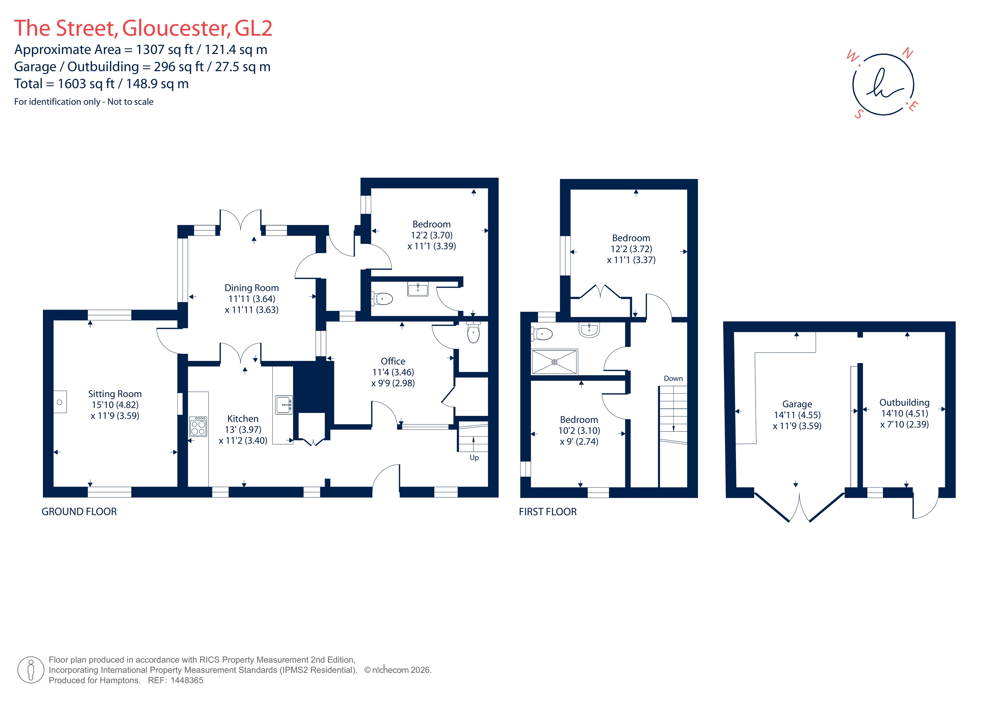 Old Bakery Cottage, The Street, Gloucester floorplan