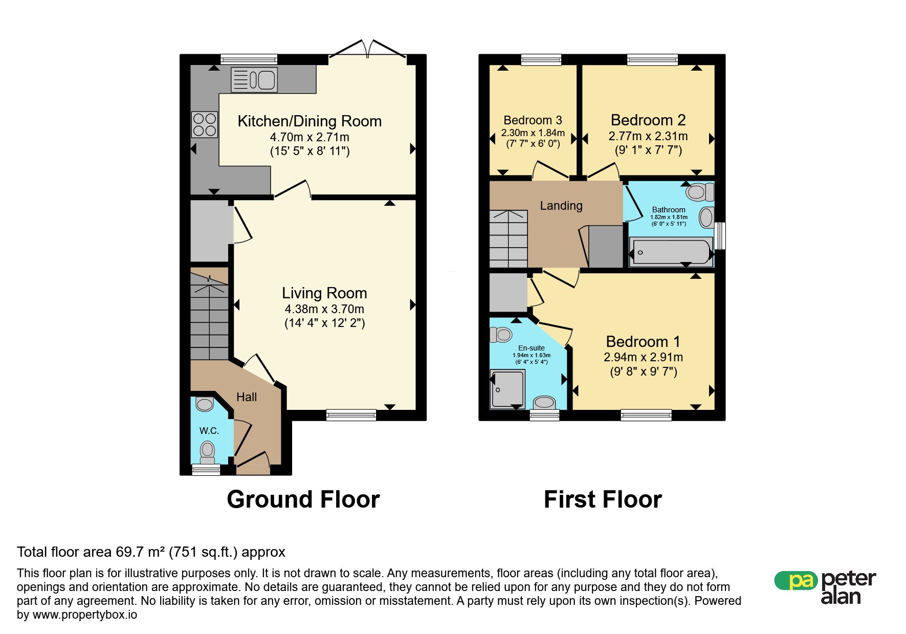 263, Carn Y Cefn, Ebbw Vale floorplan