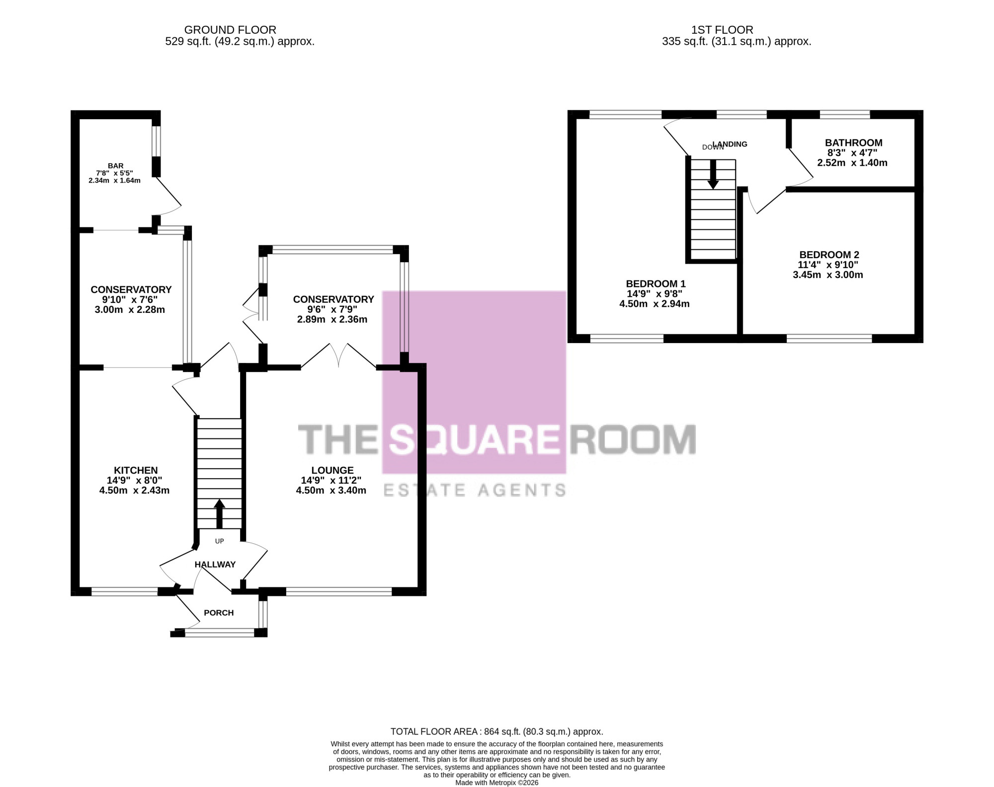 269, Dinmore Avenue, Blackpool floorplan