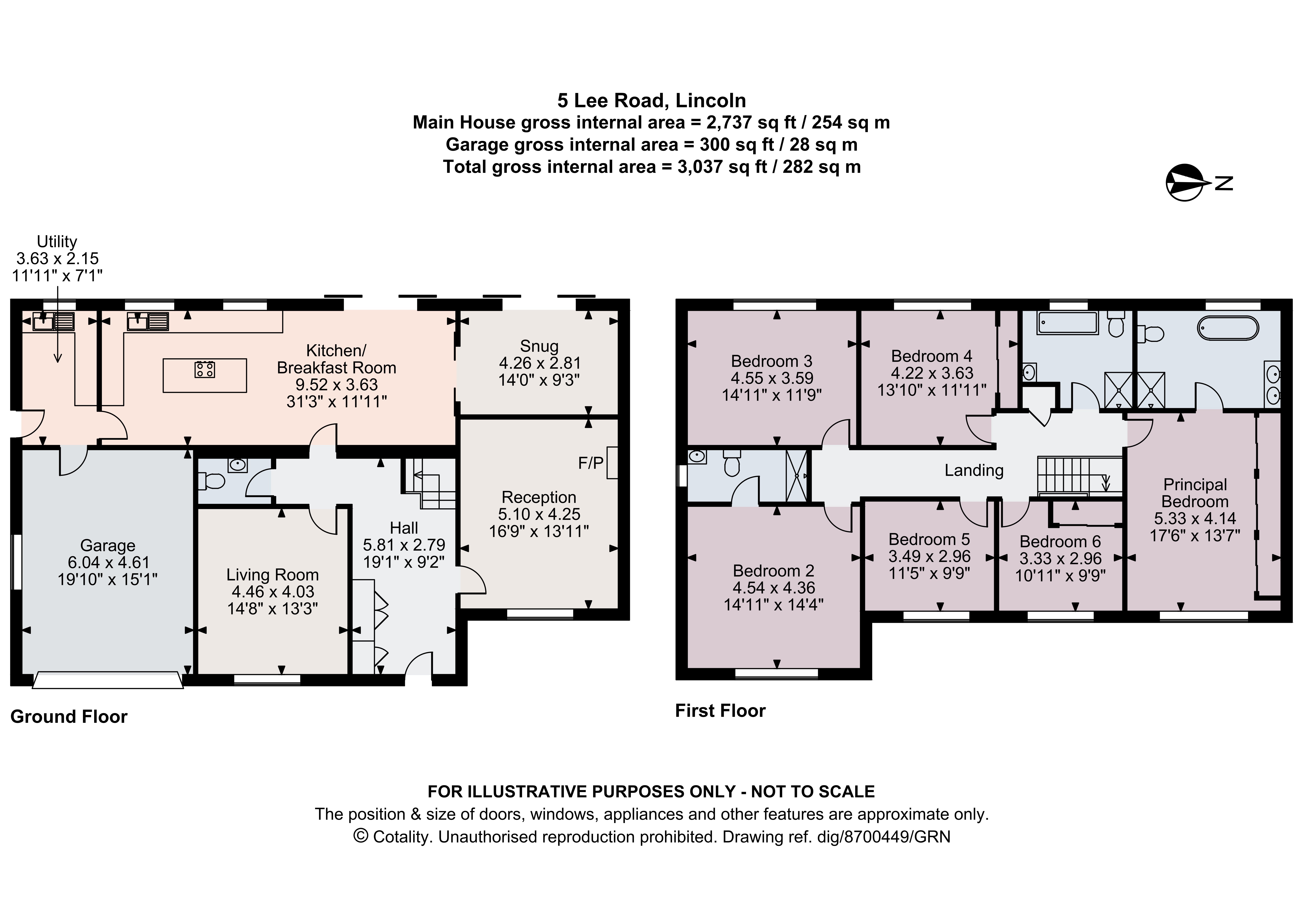 5, Lee Road, Lincolnshire floorplan