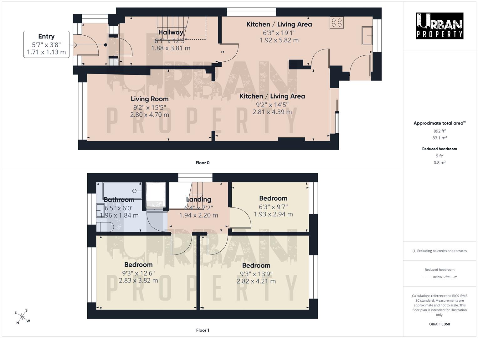 36, Waterdale, Hull floorplan
