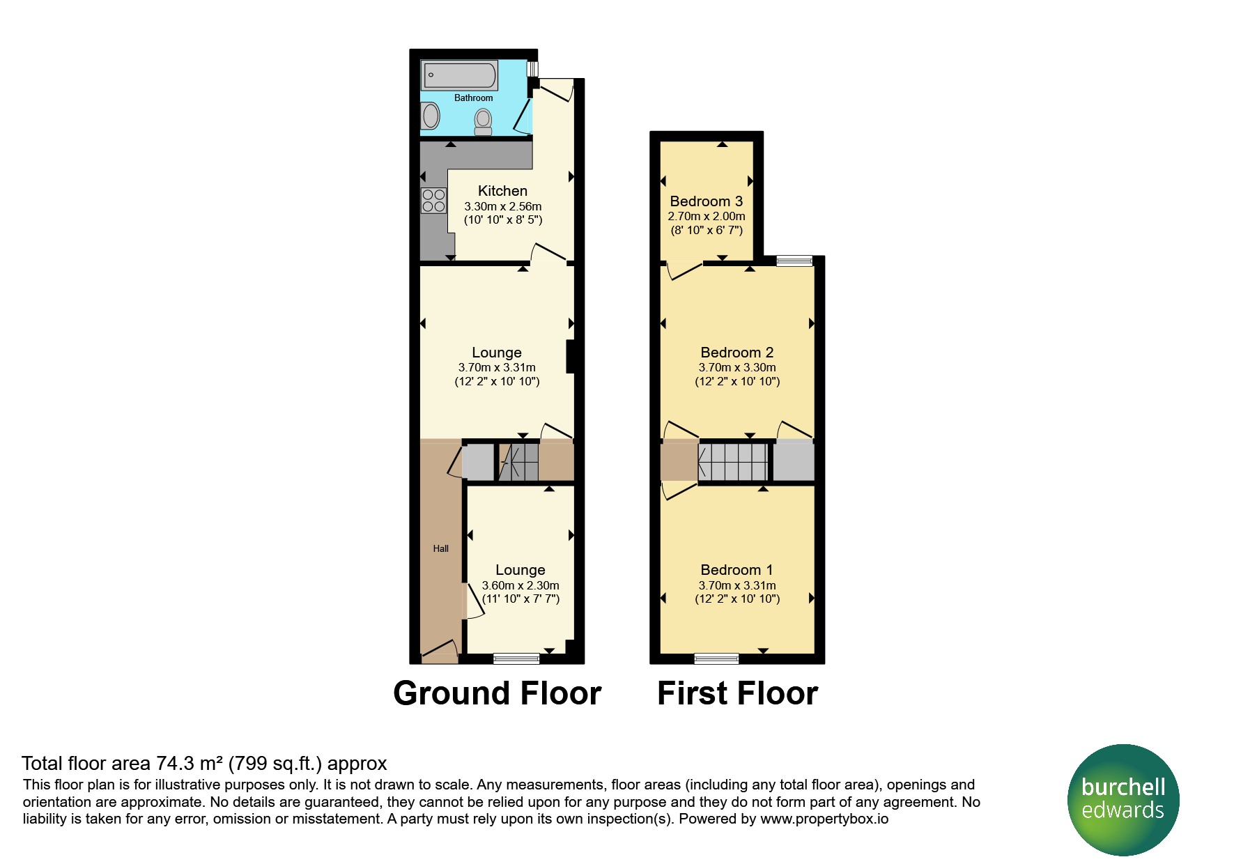 108, Whitmore Road, Birmingham floorplan