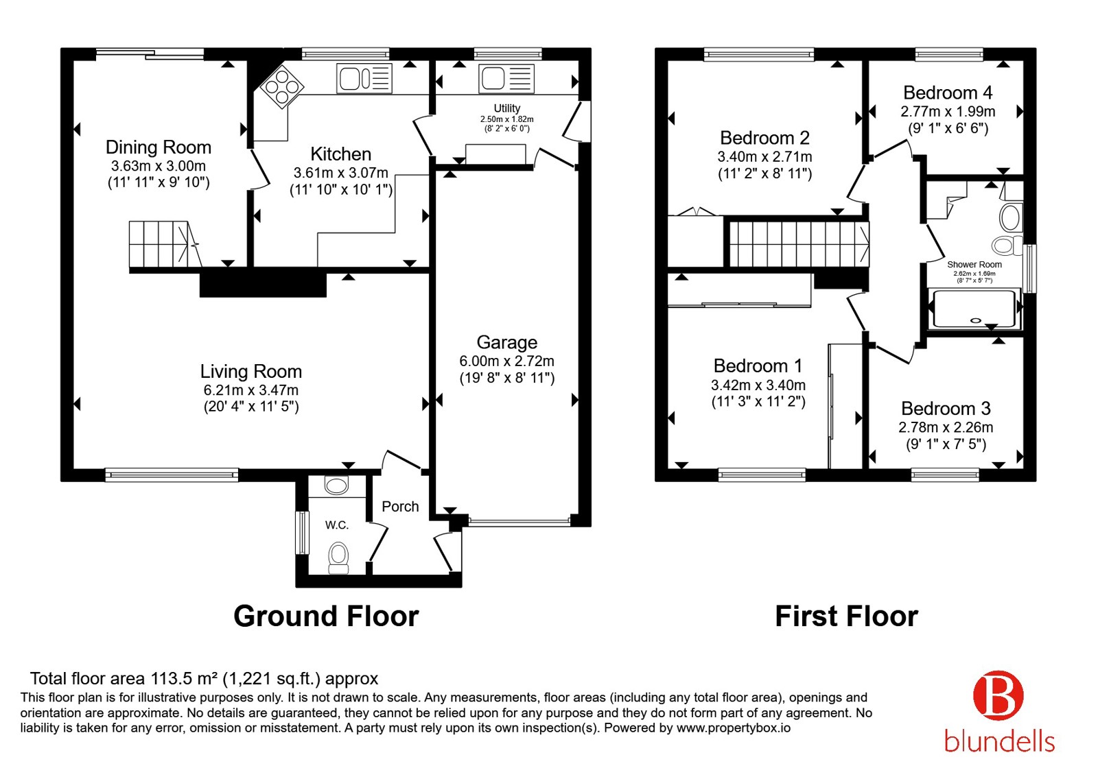 12, Waterthorpe Rise, South Yorkshire floorplan