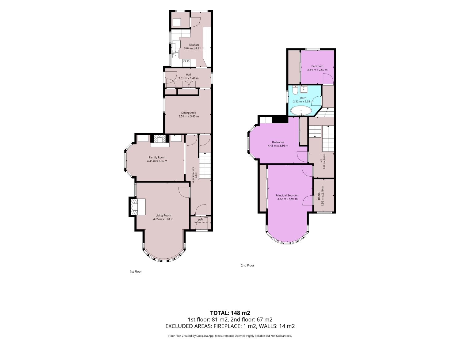 54, BLYTH ROAD, ROTHERHAM floorplan