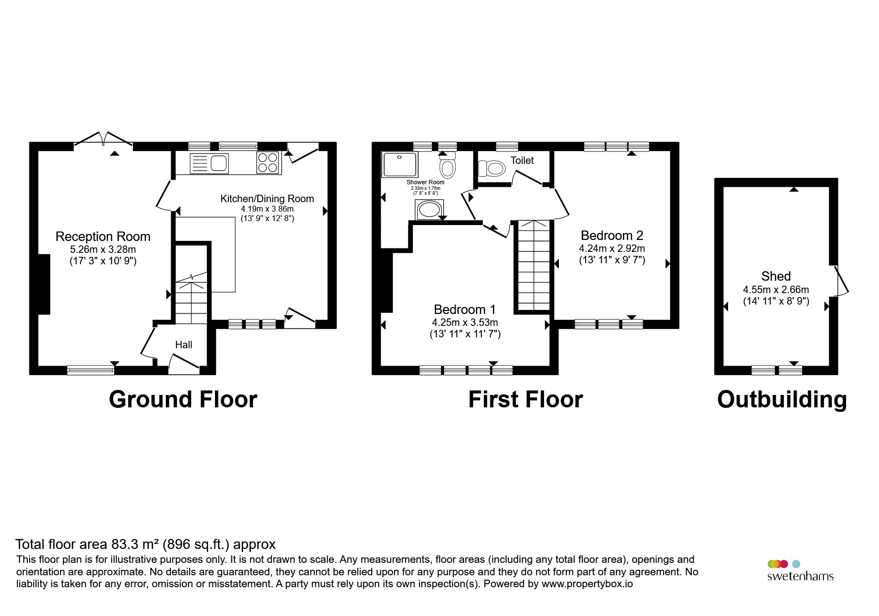 15, Manor Road, Frodsham floorplan