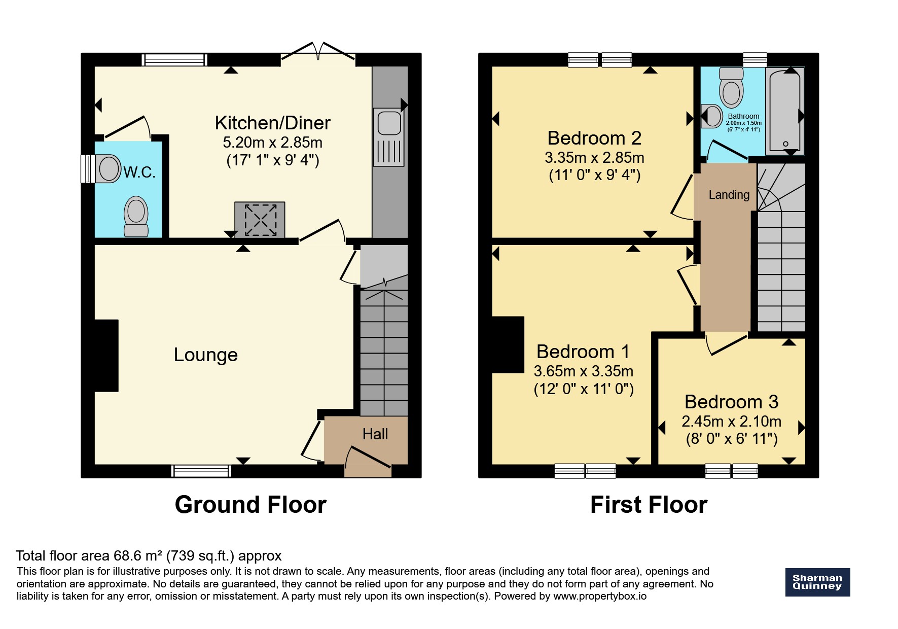 26, Kingsley Road, Peterborough floorplan