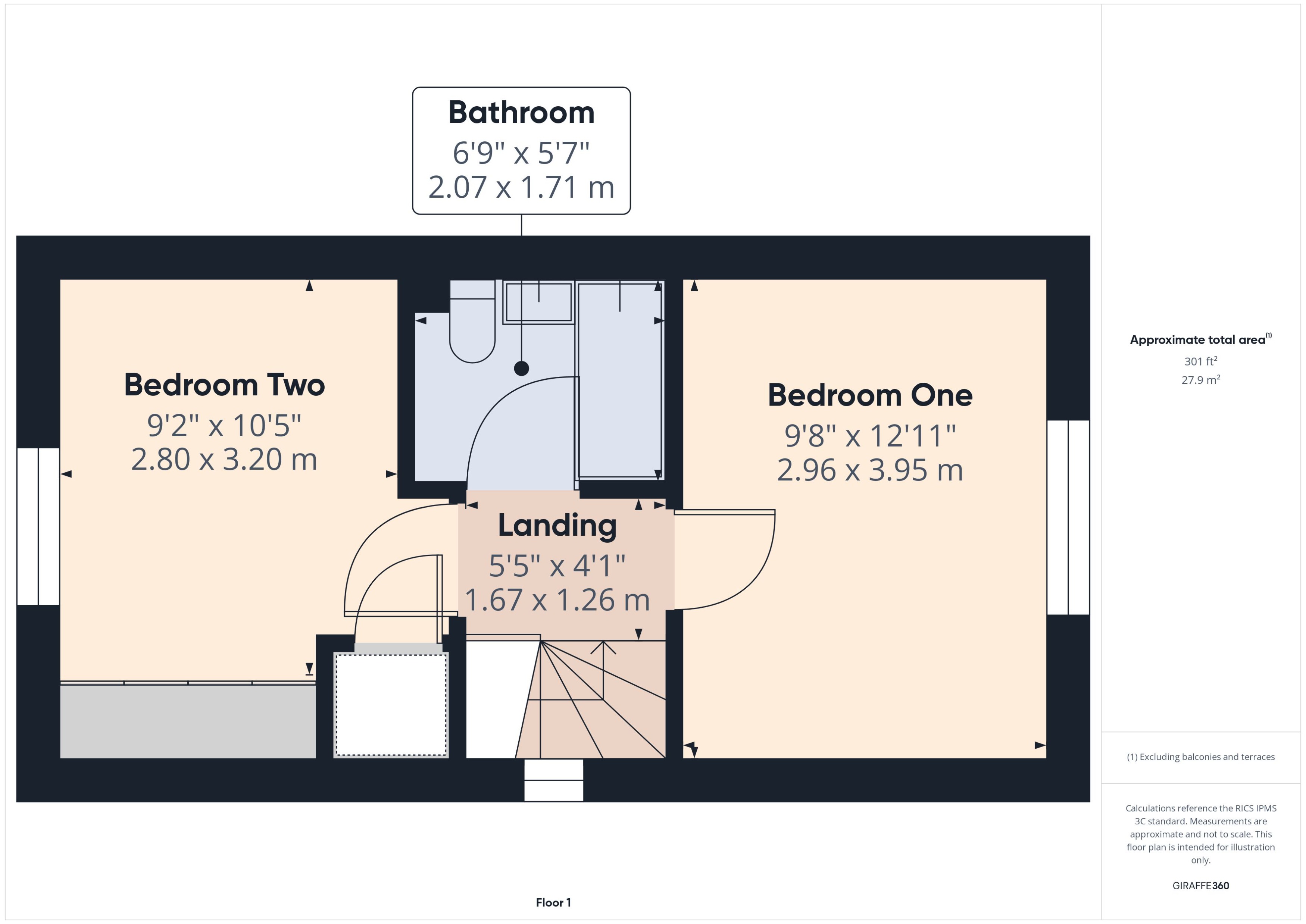 10, Badgers Den, Ashford floorplan