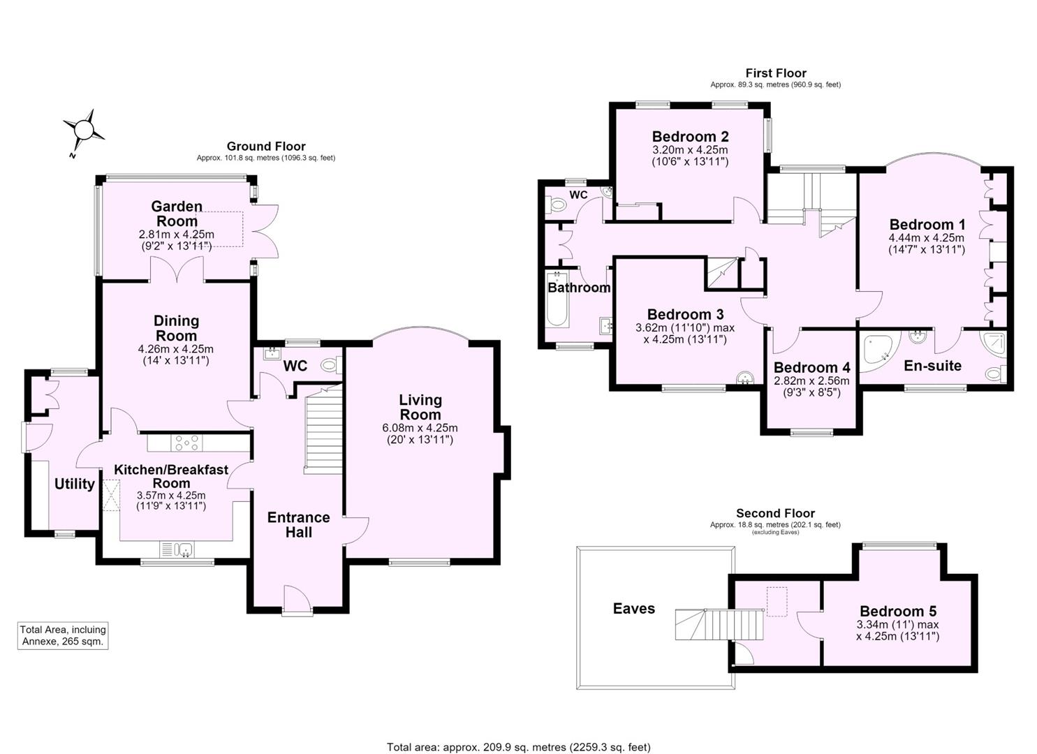 Orchard House, Main Street, York floorplan