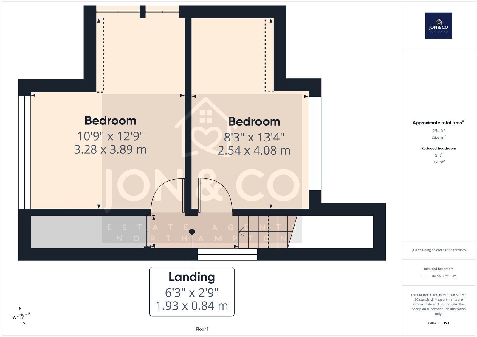 Northampton Lane South, Northampton floorplan