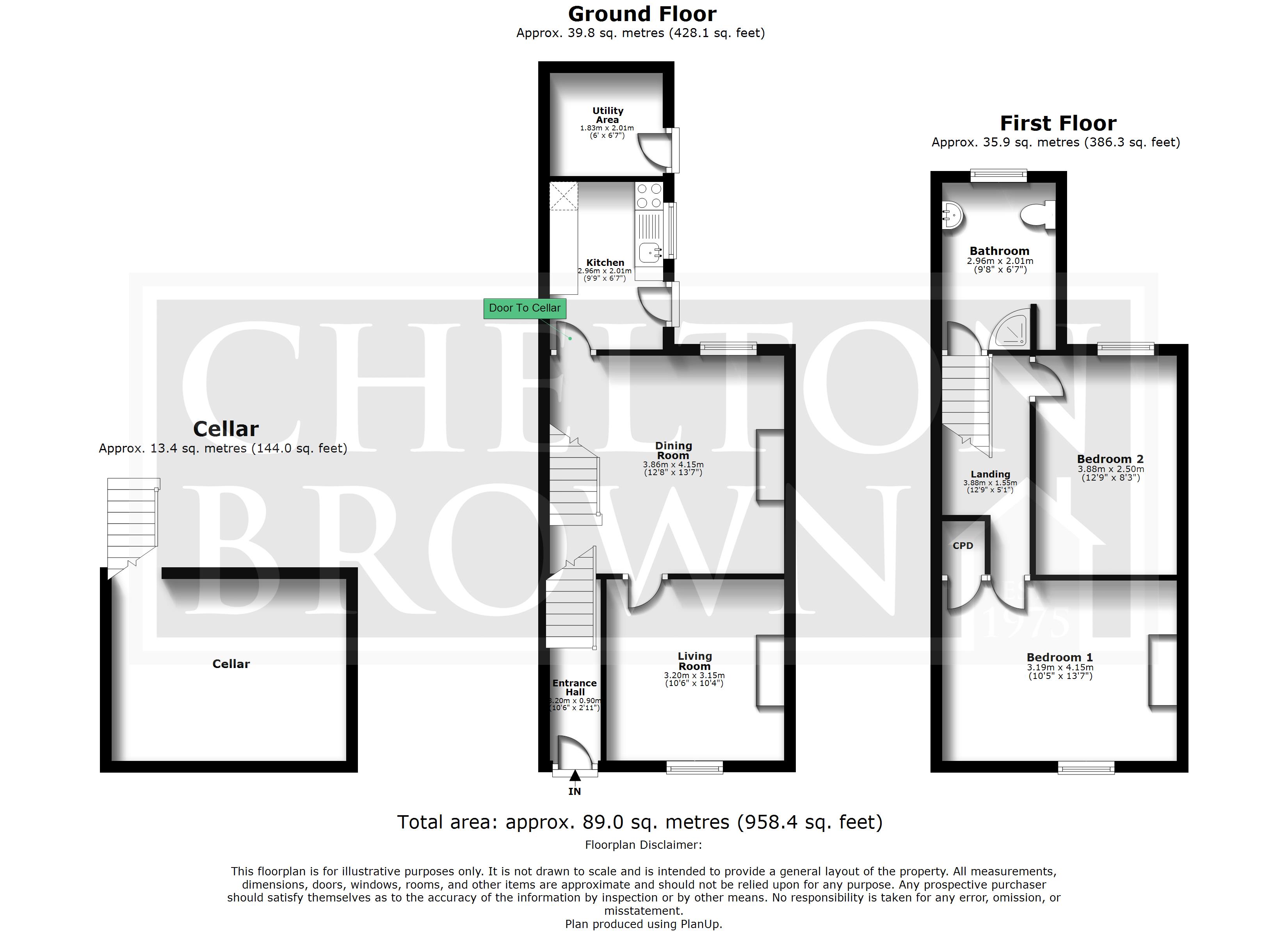 11, Alexandra Road, Northampton floorplan