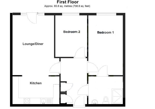 2 Bedrooms  for sale in Leggyfield Court, Redford Avenue, Horsham RH12