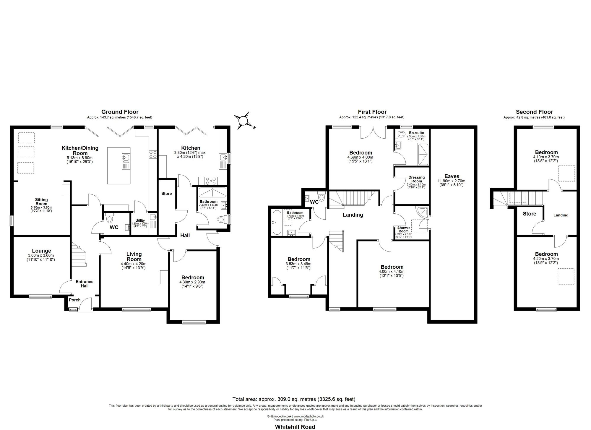 71 Whitehill Road, Hitchin floorplan