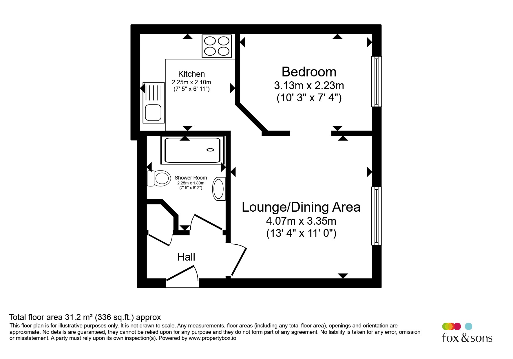 26, Kern Close, Southampton floorplan