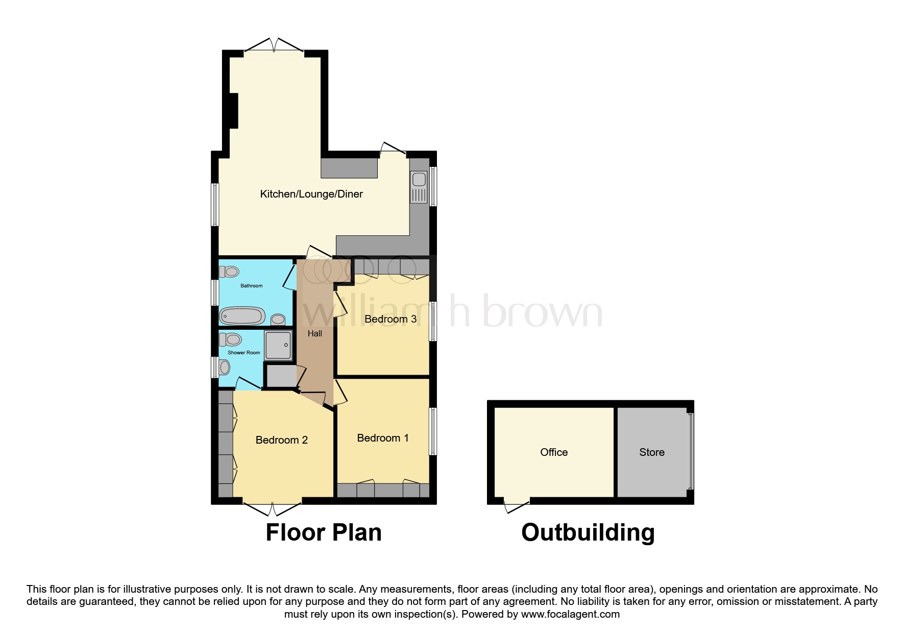 1, Willowmead Close, KING'S LYNN floorplan