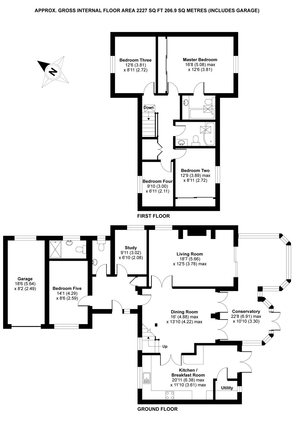 4 Bedrooms Detached house for sale in Goughs Lane, Bracknell, Berkshire RG12