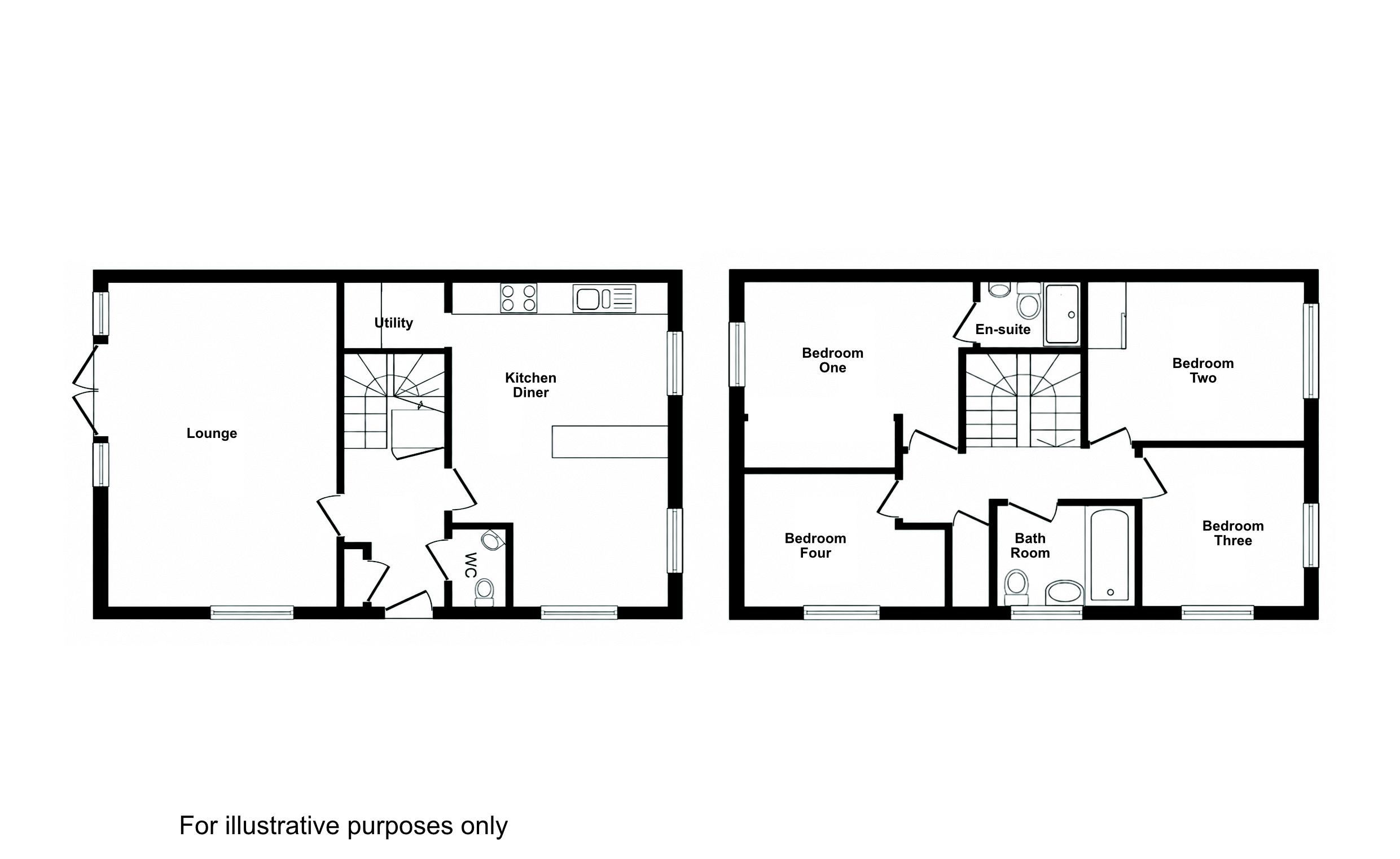 3, Hayward Drive, Burntwood floorplan
