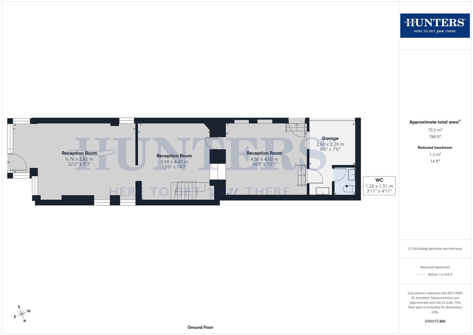 194, Medomsley Road, Consett floorplan