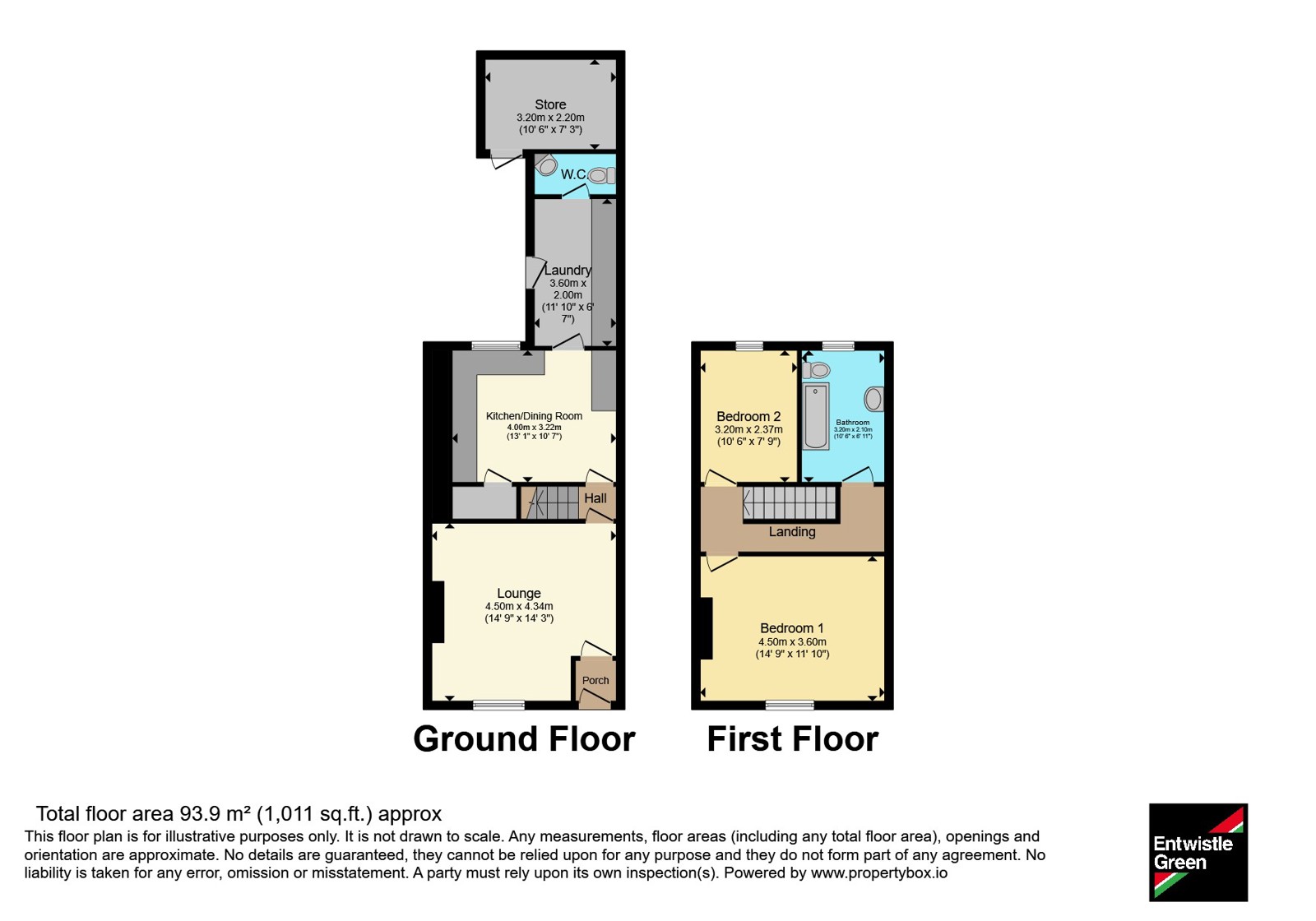 10, Howarth Street, Bolton floorplan