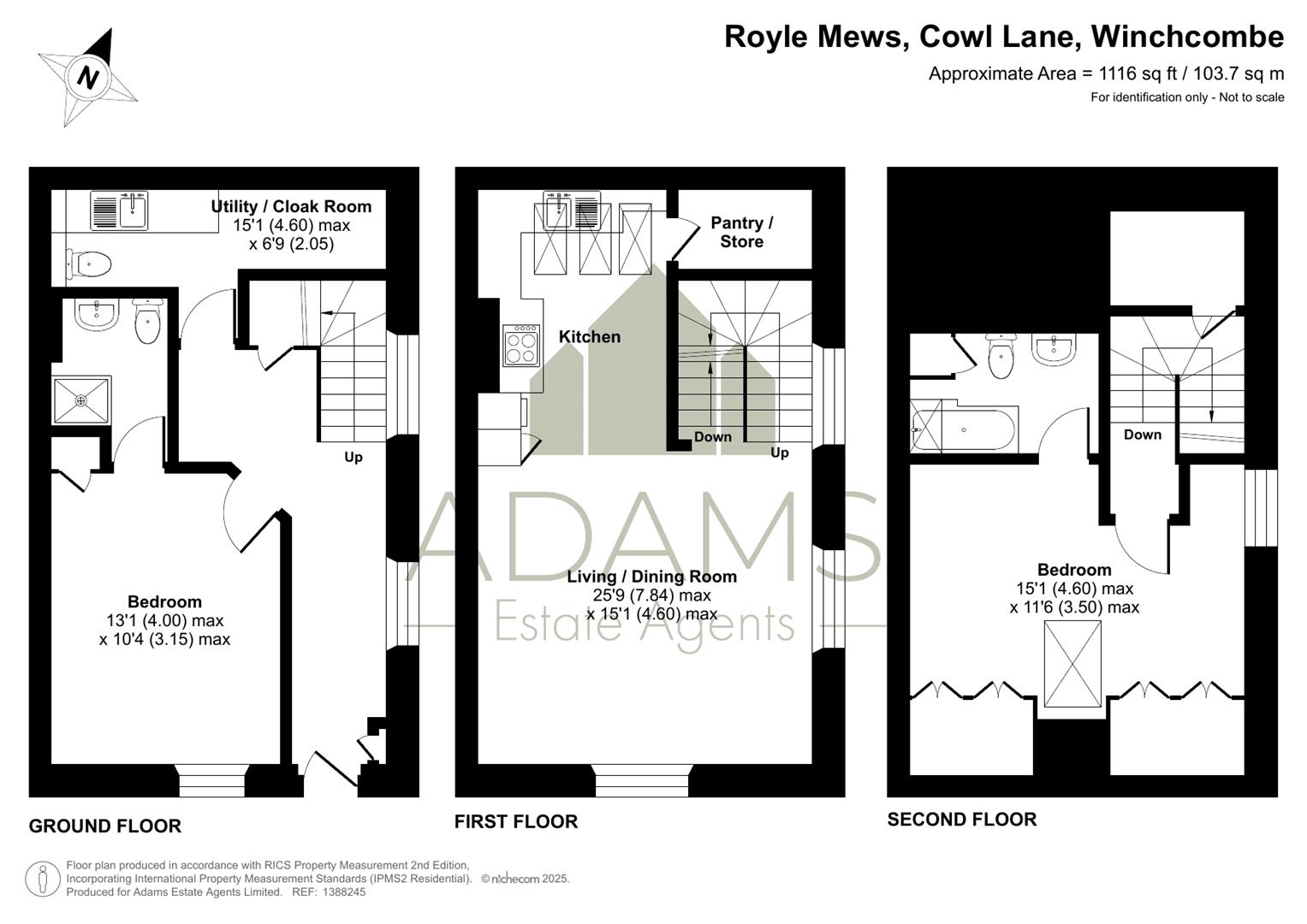 4, Royle Mews, Cowl Lane, Winchcombe floorplan