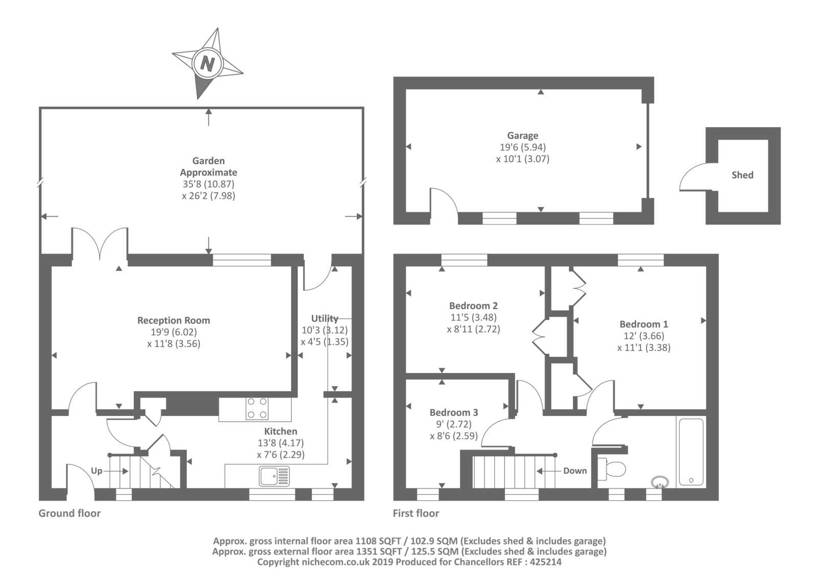 3 Bedrooms Terraced house for sale in Milton Heights, Oxfordshire OX14,