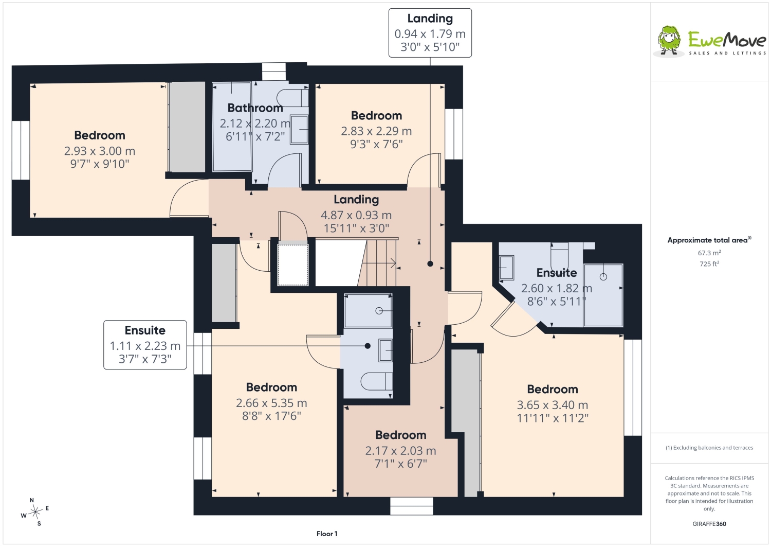 21, Longwood Road, York floorplan