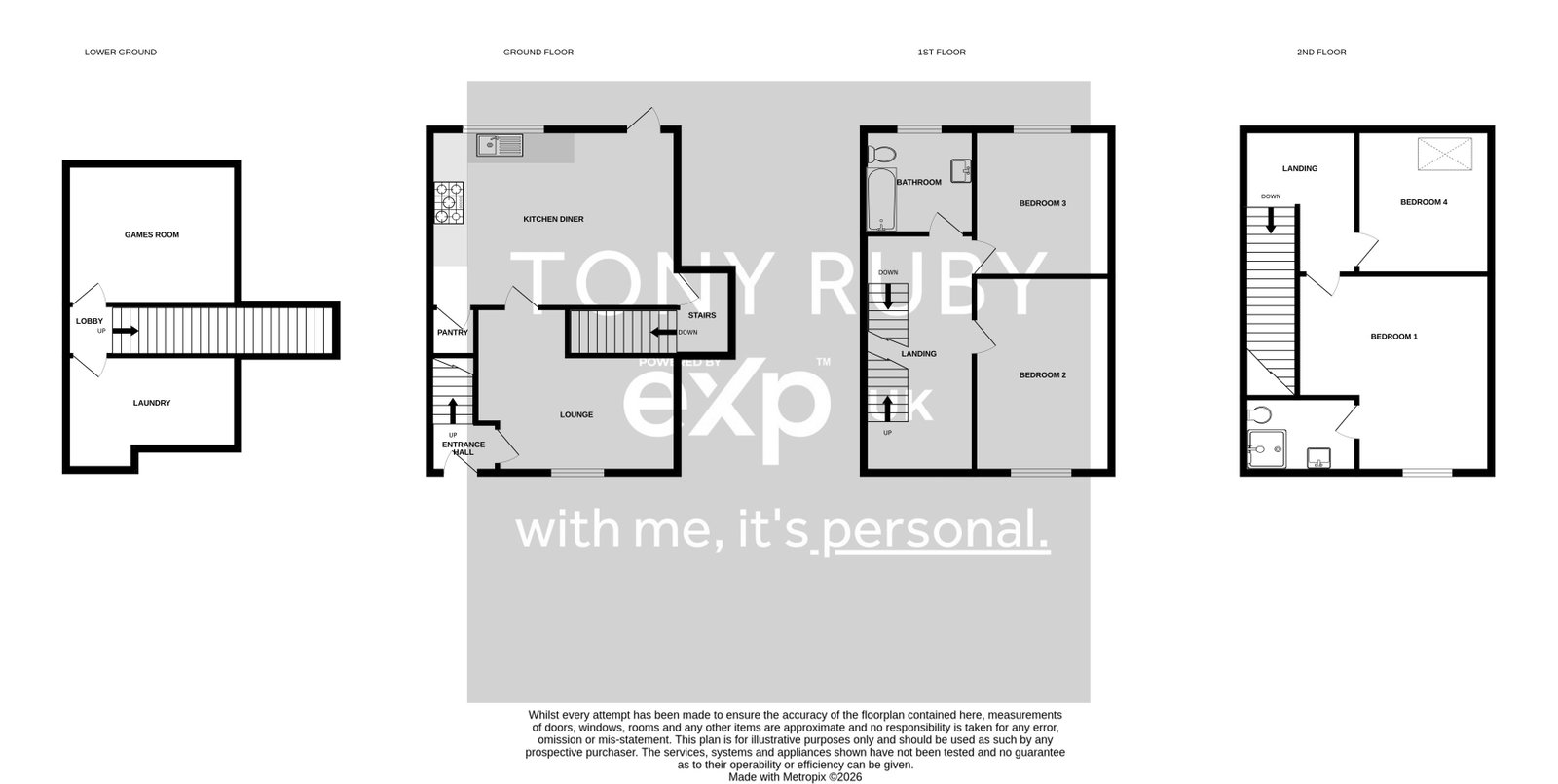 18a, High Street, Grantham floorplan