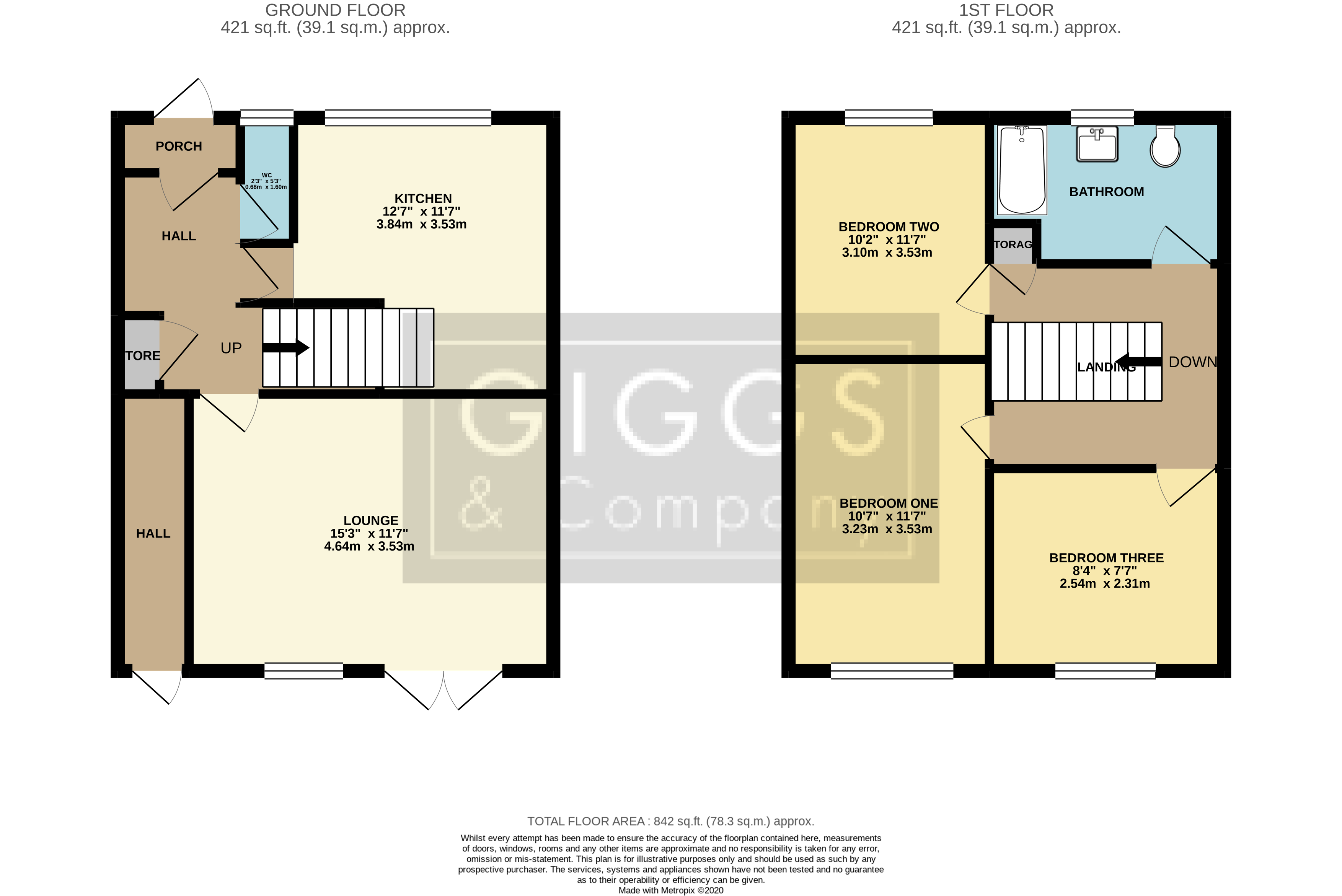 Howitts Gardens, Eynesbury, St. Neots PE19, 3 bedroom end terrace house