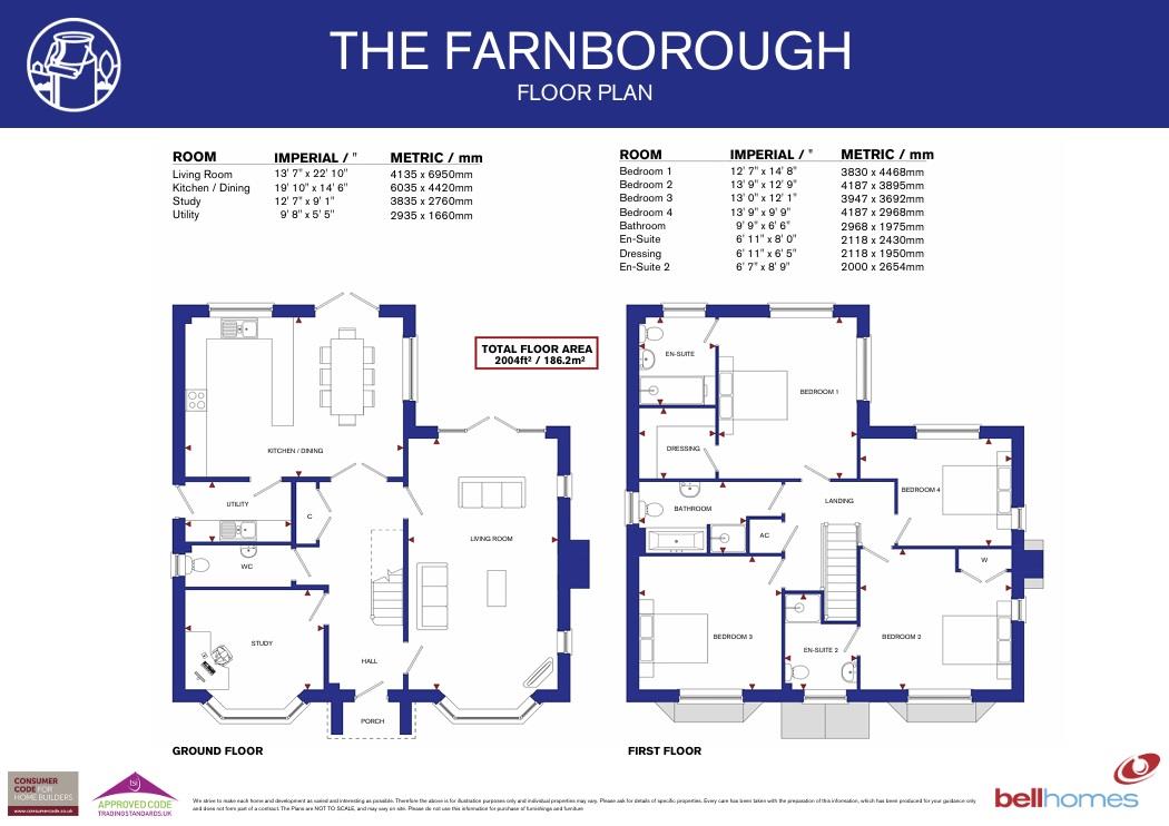 Plot 19, Old Dairy Way, Lydney floorplan