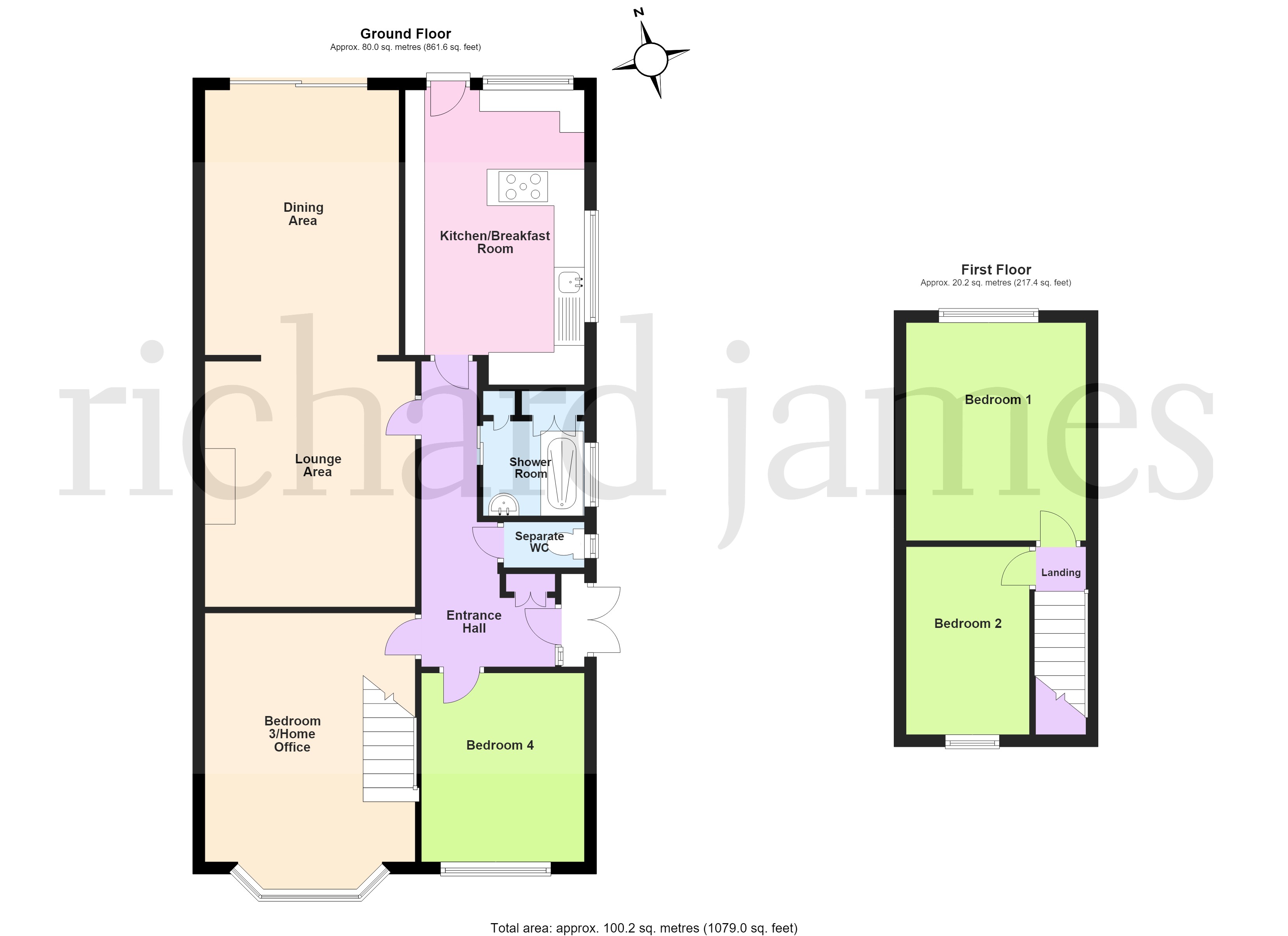 30, Knightlands Road, Wellingborough floorplan