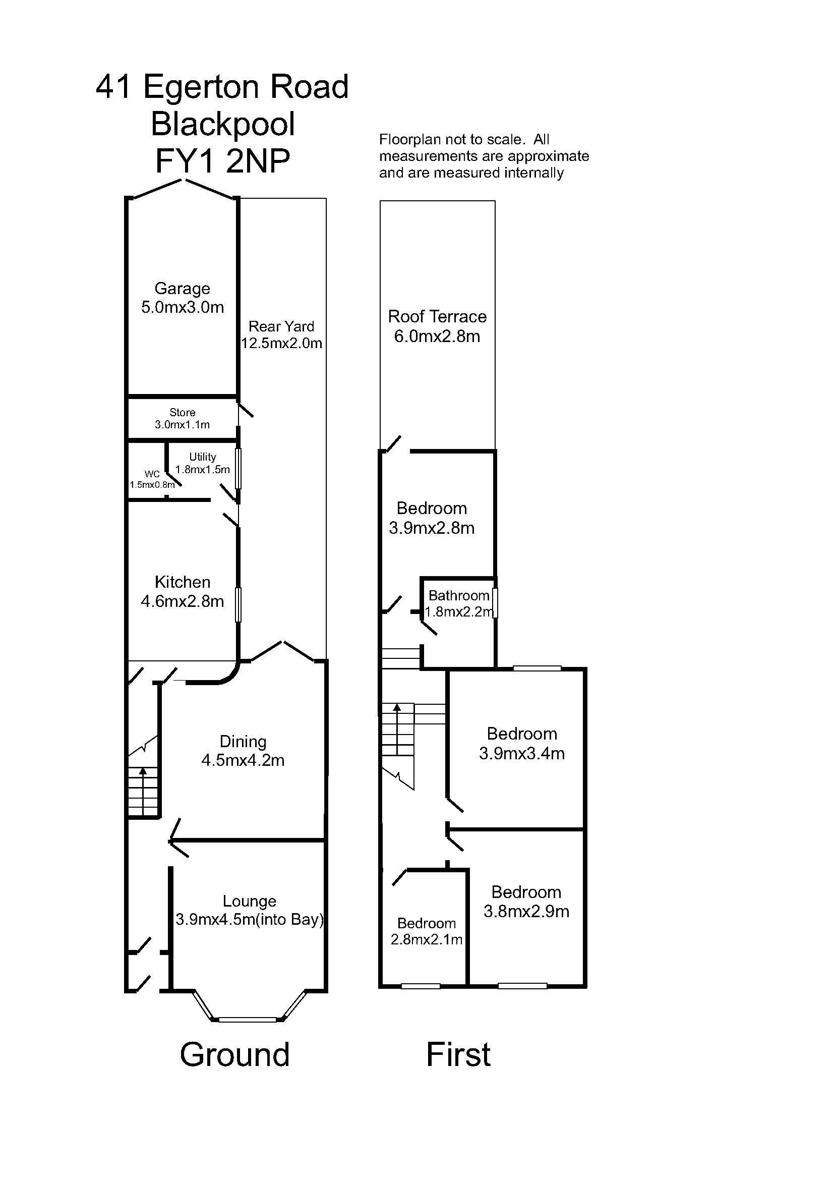 4 Bedrooms Terraced house for sale in Egerton Road, Blackpool FY1