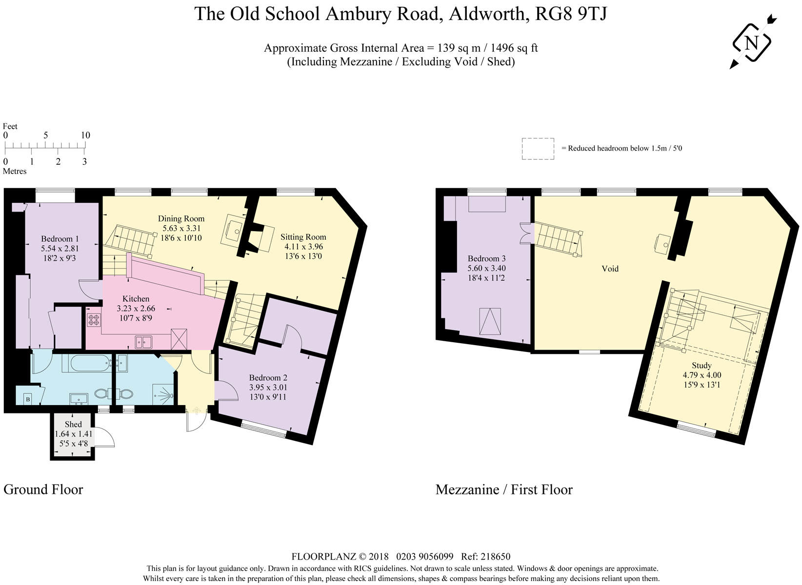 3 Bedrooms Semi-detached house for sale in The Old School, Aldworth RG8