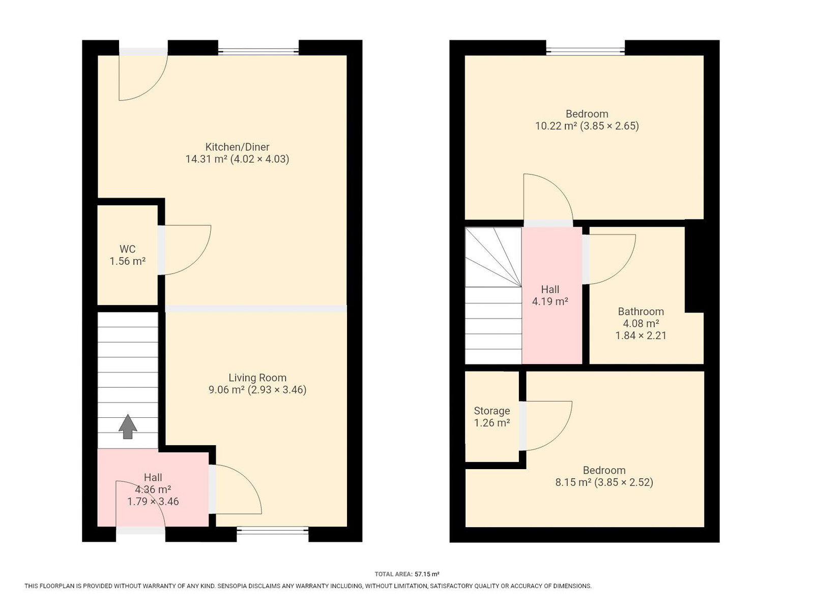 3, Astoria Close, Rotherham floorplan