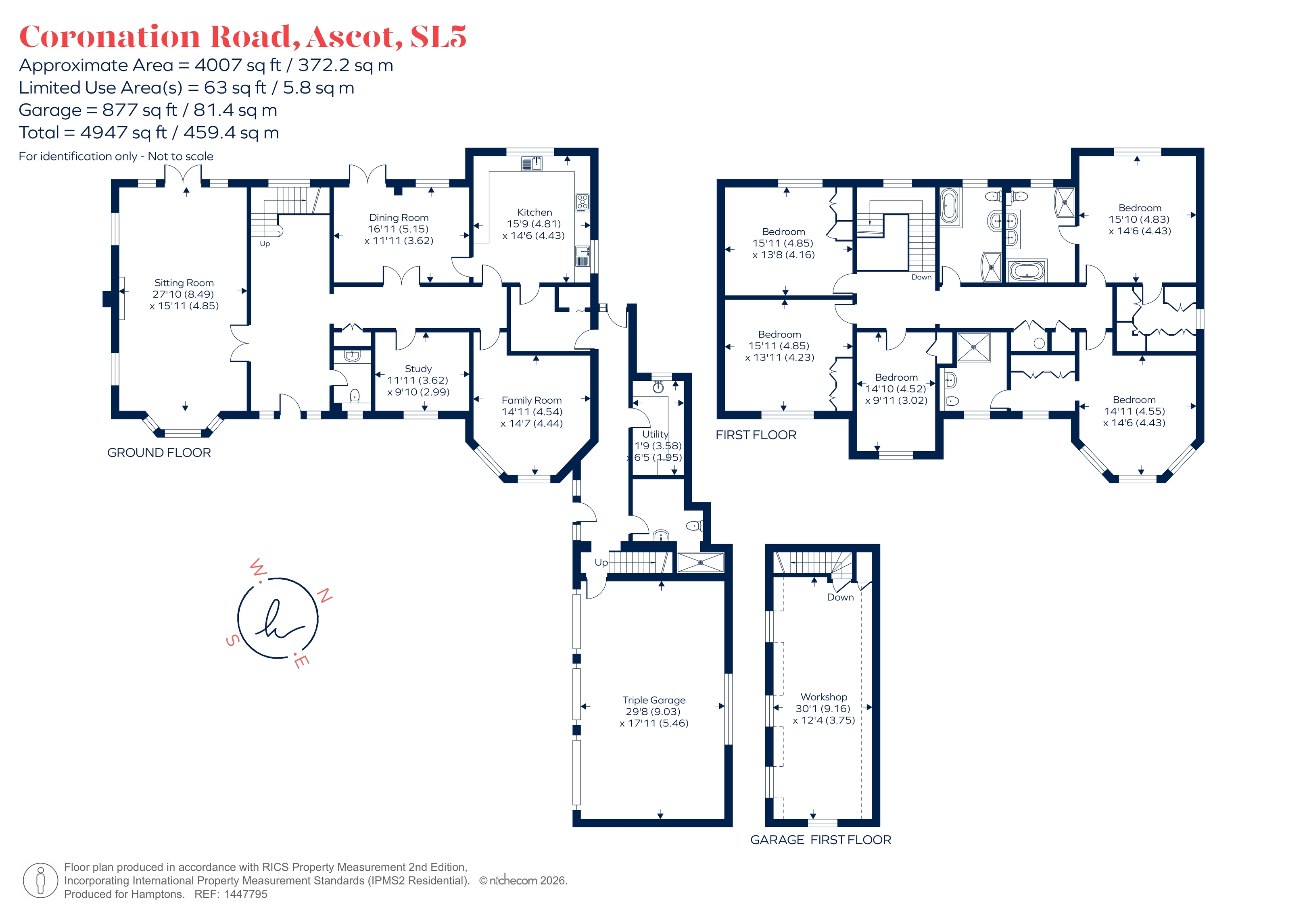 Little Birches, Coronation Road, Ascot floorplan