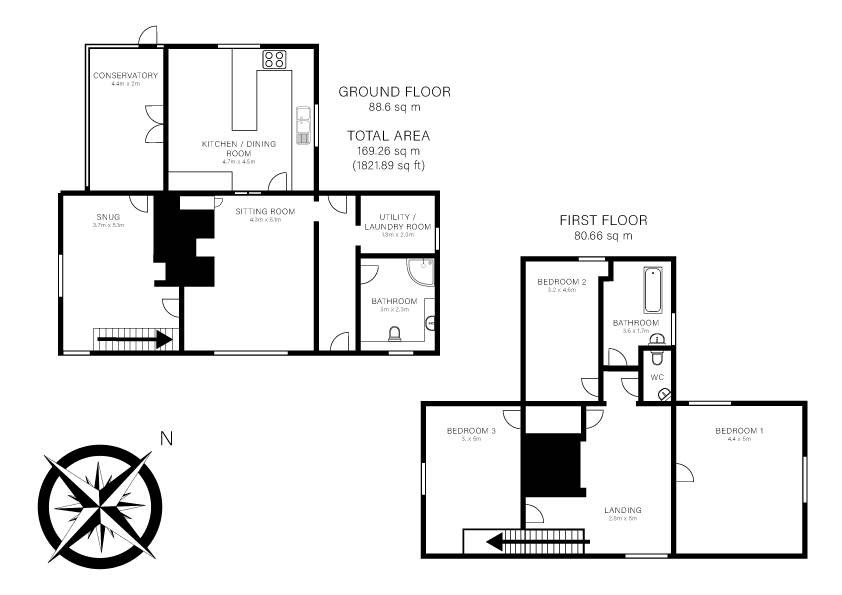 Wood Cottage, Denmark Hill, Diss floorplan