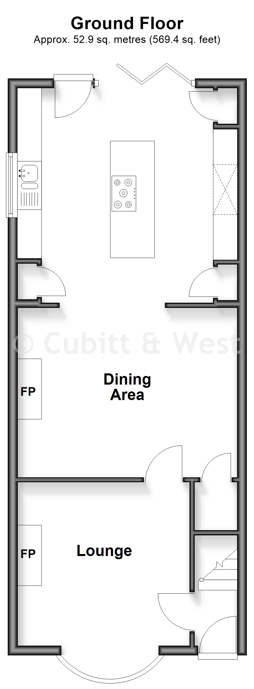 1, Ford Road, Arundel floorplan