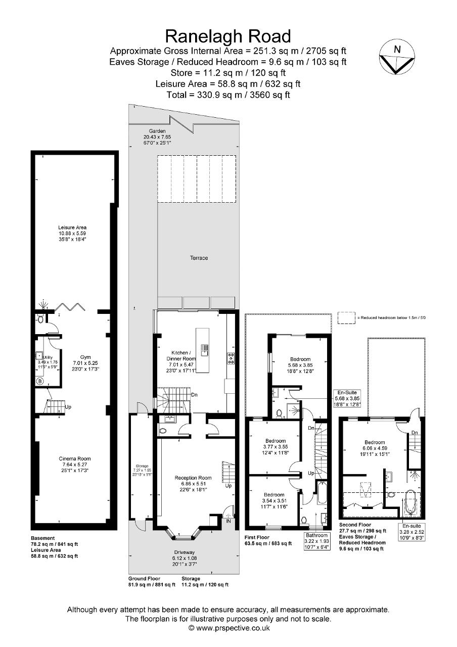 32, Ranelagh Road, London floorplan