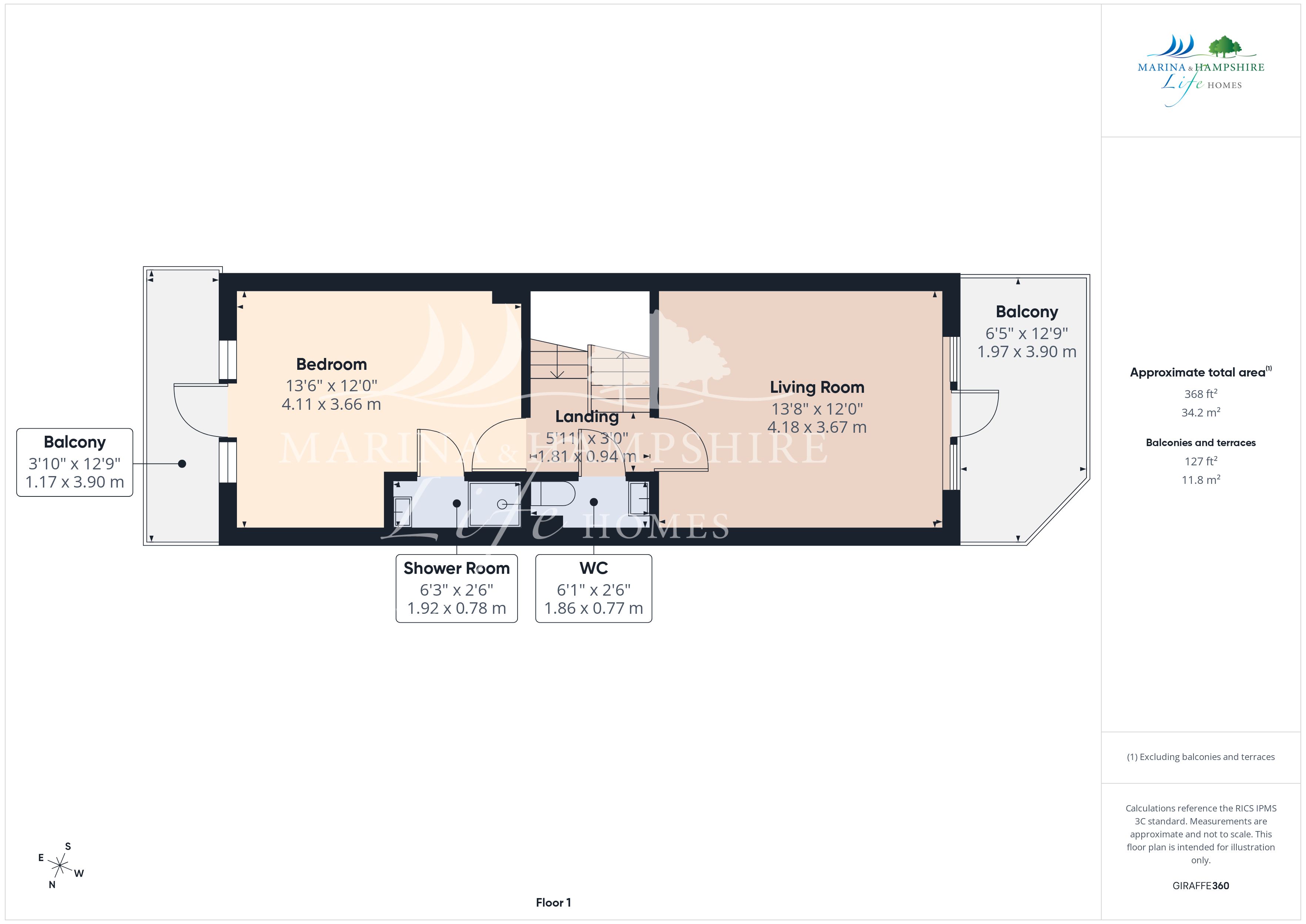 5, Tintagel Way, Portsmouth floorplan